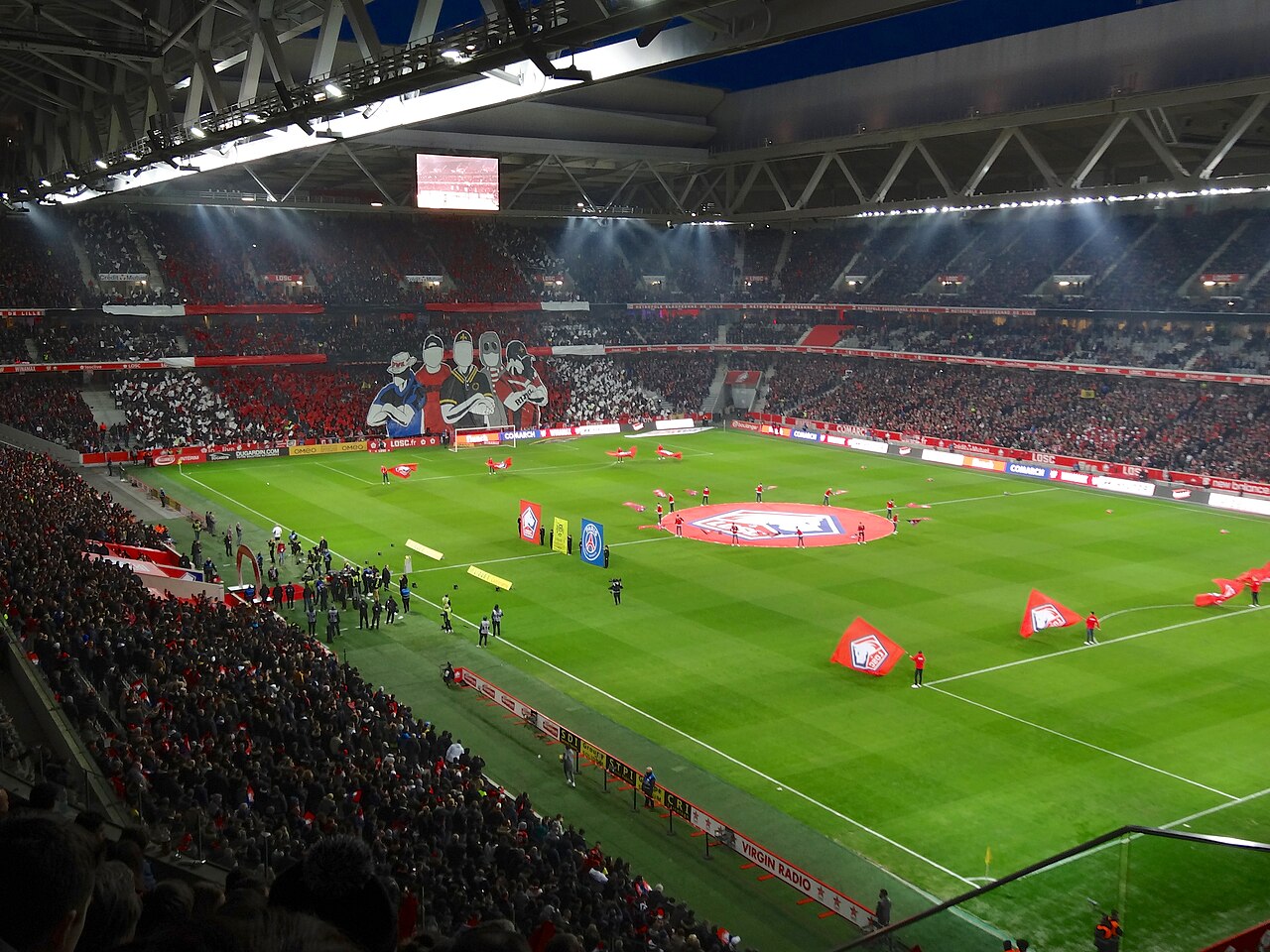 Стадион Stade Pierre-Mauroy